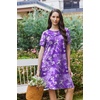image:imageEkouaer Moo Moos for Women Button House Dresses for Women with Pocket MumuPurple Flower