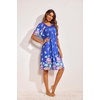 image:imageEkouaer Moo Moos for Women Floral Print House Dress with Pockets NightgownBlue Flower