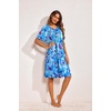 image:imageEkouaer Moo Moos for Women Floral Print House Dress with Pockets NightgownFloral Blue
