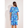image:imageEkouaer Moo Moos for Women Floral Print House Dress with Pockets NightgownFloral Blue