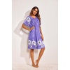 image:imageEkouaer Moo Moos for Women Floral Print House Dress with Pockets NightgownLilac