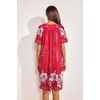 image:imageEkouaer Moo Moos for Women Floral Print House Dress with Pockets NightgownRed
