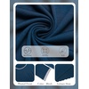image:imageEkouaer Nightgowns for Women 34 Sleeve Nightgown Pleated SleepshirtsStar Moon Black
