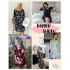 image:imageEkouaer Nightgowns for Women 34 Sleeve Nightgown Pleated SleepshirtsStar Moon Black