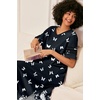 image:imageEkouaer Nightgowns for Women Long Nightgown Plus Size Moo Moos House DressBlack Butterfly