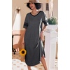 image:imageEkouaer Nightgowns for Women Long Nightgown Plus Size Moo Moos House DressDark Grey