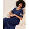 image:imageEkouaer Nightgowns for Women Long Nightgown Plus Size Moo Moos House DressDeep Blue