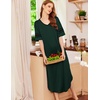 image:imageEkouaer Nightgowns for Women Long Nightgown Plus Size Moo Moos House DressGreen