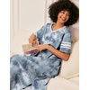 image:imageEkouaer Nightgowns for Women Long Nightgown Plus Size Moo Moos House DressGrey Tie Dye