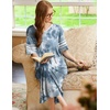 image:imageEkouaer Nightgowns for Women Long Nightgown Plus Size Moo Moos House DressGrey Tie Dye