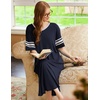 image:imageEkouaer Nightgowns for Women Long Nightgown Plus Size Moo Moos House DressNavy Blue