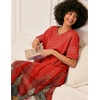 image:imageEkouaer Nightgowns for Women Long Nightgown Plus Size Moo Moos House DressPeacock Feather