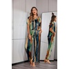 image:imageEkouaer Pajamas for Women Set Silky Satin 2 Piece Lounge Sets with PocketsTiedye