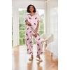 image:imageEkouaer Pajamas for Women Set Silky Satin 2 Piece Lounge Sets with PocketsWine Glass