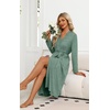 image:imageEkouaer Robes for Women Lightweight Long Bathrobe Soft Knit Bath Robe S2XLBright Green