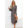 image:imageEkouaer Robes for Women Lightweight Long Bathrobe Soft Knit Bath Robe S2XLDark Gray