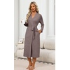 image:imageEkouaer Robes for Women Lightweight Long Bathrobe Soft Knit Bath Robe S2XLLight Beige
