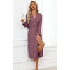 image:imageEkouaer Robes for Women Lightweight Long Bathrobe Soft Knit Bath Robe S2XLWine Red