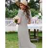 image:imageEkouaer Womens Nursing Dress Breastfeeding Summer V Neck Maternity DressesBlack Stripe
