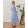 image:imageEkouaer Womens Robe Long Lightweight Bathrobe Soft Light Bath Robe S3XLAlight Blue