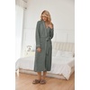 image:imageEkouaer Womens Robe Long Lightweight Bathrobe Soft Light Bath Robe S3XLArmy Green