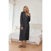 image:imageEkouaer Womens Robe Long Lightweight Bathrobe Soft Light Bath Robe S3XLGray