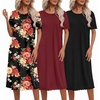 Black+burgundy+botanical Floral