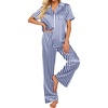 Navy White Stripe
