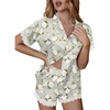 Vintage Floral Sage Green