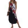 image:imageEkouaer Womens Swimsuit Beach Cover Up Dress Spaghetti Strap Cover UpFlower Lotus