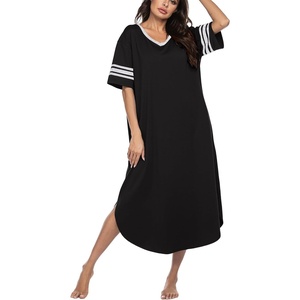 image:imageEkouaer Nightgowns for Women Long Nightgown Plus Size Moo Moos House DressBlack