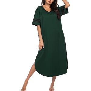 image:imageEkouaer Nightgowns for Women Long Nightgown Plus Size Moo Moos House DressGreen