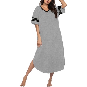 image:imageEkouaer Nightgowns for Women Long Nightgown Plus Size Moo Moos House DressLight Grey