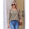 image:imageEkouaer 34 Length Sleeve Women Tops Dressy Casual Blouses Fall Shirt 2026Khaki Floral