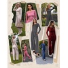 image:imageEkouaer Lounge Sets for Women 2 Piece Matching Outfits 2026ApricotBlack Brush