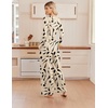 image:imageEkouaer Lounge Sets for Women 2 Piece Matching Outfits 2026ChampagneBlack Abstract