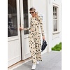 image:imageEkouaer Lounge Sets for Women 2 Piece Matching Outfits 2026ChampagneBlack Abstract