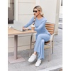 image:imageEkouaer Lounge Sets for Women 2 Piece Matching Outfits 2026Light Blue