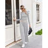 image:imageEkouaer Lounge Sets for Women 2 Piece Matching Outfits 2026Light Gray