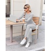 image:imageEkouaer Lounge Sets for Women 2 Piece Matching Outfits 2026Light Gray