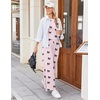 image:imageEkouaer Lounge Sets for Women 2 Piece Matching Outfits 2026PinkBlack Bow
