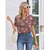 image:imageEkouaer Women Satin Pajama Sets Cute Print Silk Pjs Shorts Sets S4XLBrown Leopard With Pink Bow