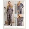 image:imageEkouaer Womens Pajama Sets Long Sleeve 2 Piece Lounge Sets 2026 Fall SXXLBrown Leopard