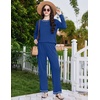 image:imageEkouaer Womens Pajama Sets Long Sleeve 2 Piece Lounge Sets 2026 Fall SXXLSky Blue