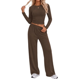 image:imageEkouaer Lounge Sets for Women 2 Piece Matching Outfits 2026Brown