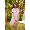 image:imageEkouaer Labor and Delivery Gown Maternity Nursing Nightgown BreastfeedingLight Pink