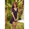 image:imageEkouaer Labor and Delivery Gown Maternity Nursing Nightgown BreastfeedingMaroon