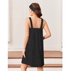image:imageEkouaer Towel Robe for Women Short Spa Bath Wrap Towel Wrap Shower RobeBlack