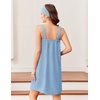 image:imageEkouaer Towel Robe for Women Short Spa Bath Wrap Towel Wrap Shower RobeLight Blue