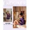 image:imageEkouaer Womens Satin Robe Kimono Bathrobe Short Ruffle Sleeve Silk RobesDeep Purple